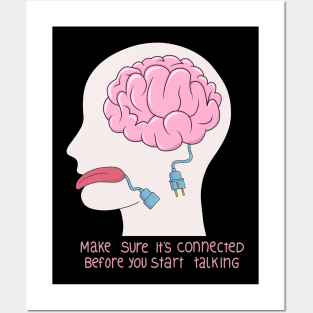 Unplugged Brain Posters and Art